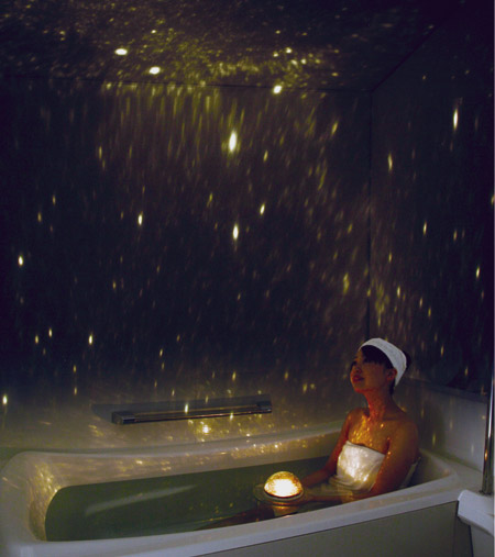 浴室用プラネタリウム『HOMESTAR Spa（ホームスタースパ）』｜風呂と 