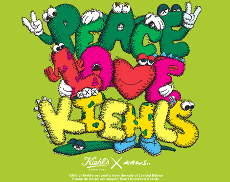 KAWS x RxArt x Kiehl's